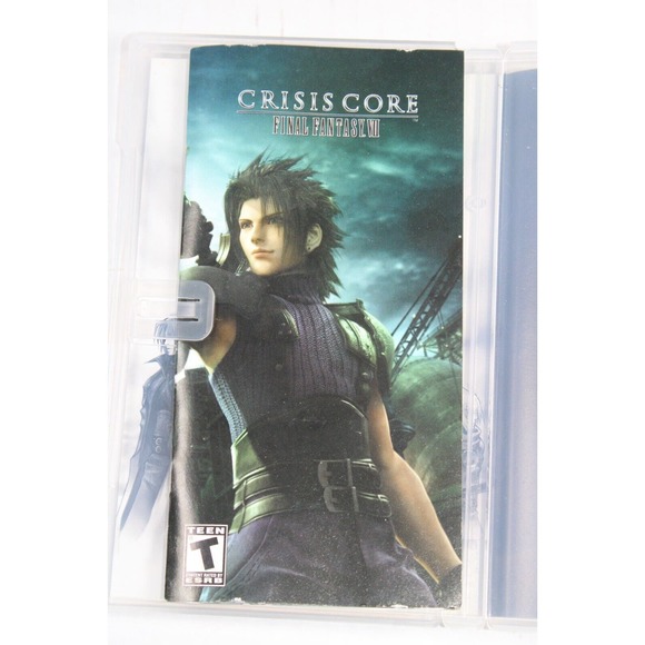 Crisis Core: Final Fantasy VII 7 Metallic Silver Cover Ltd. Edition Sony PSP - Picture 4 of 6